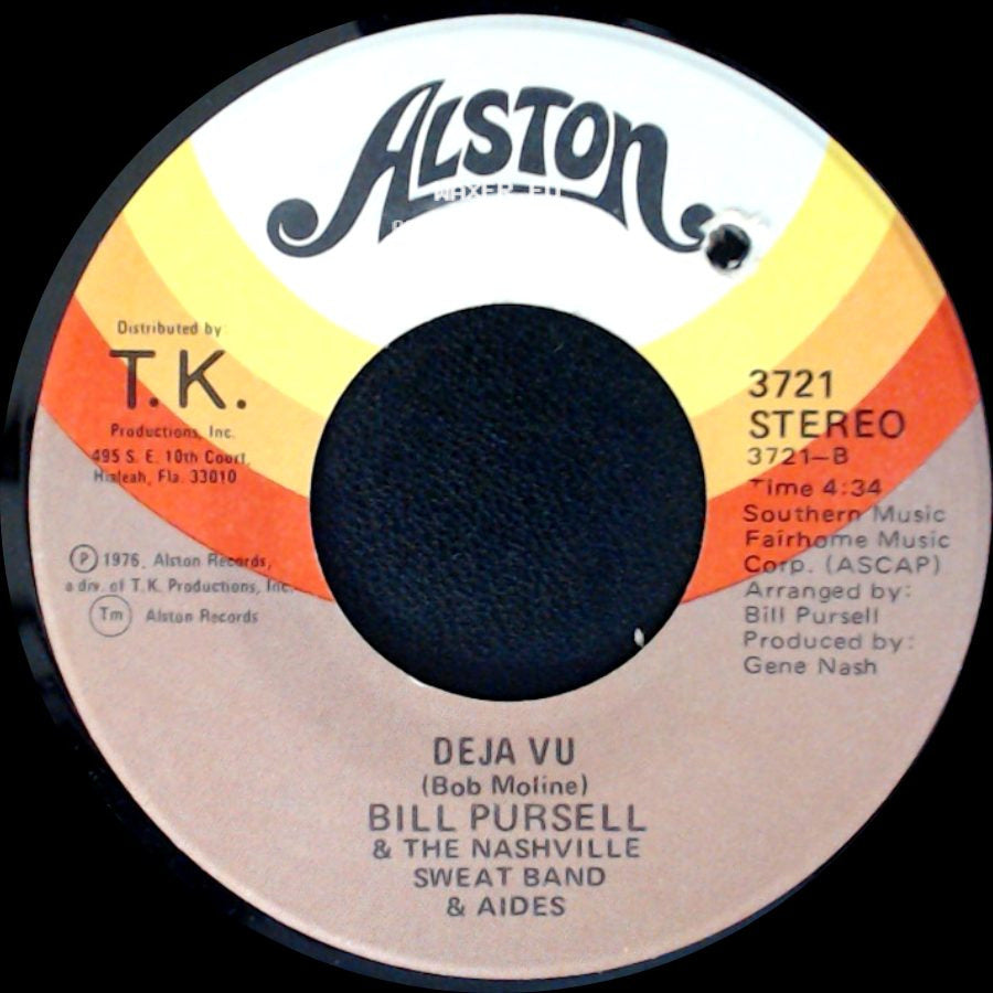 Bill Pursell & The Nashville Sweat Band & Aides - Deja Vu / Now side A