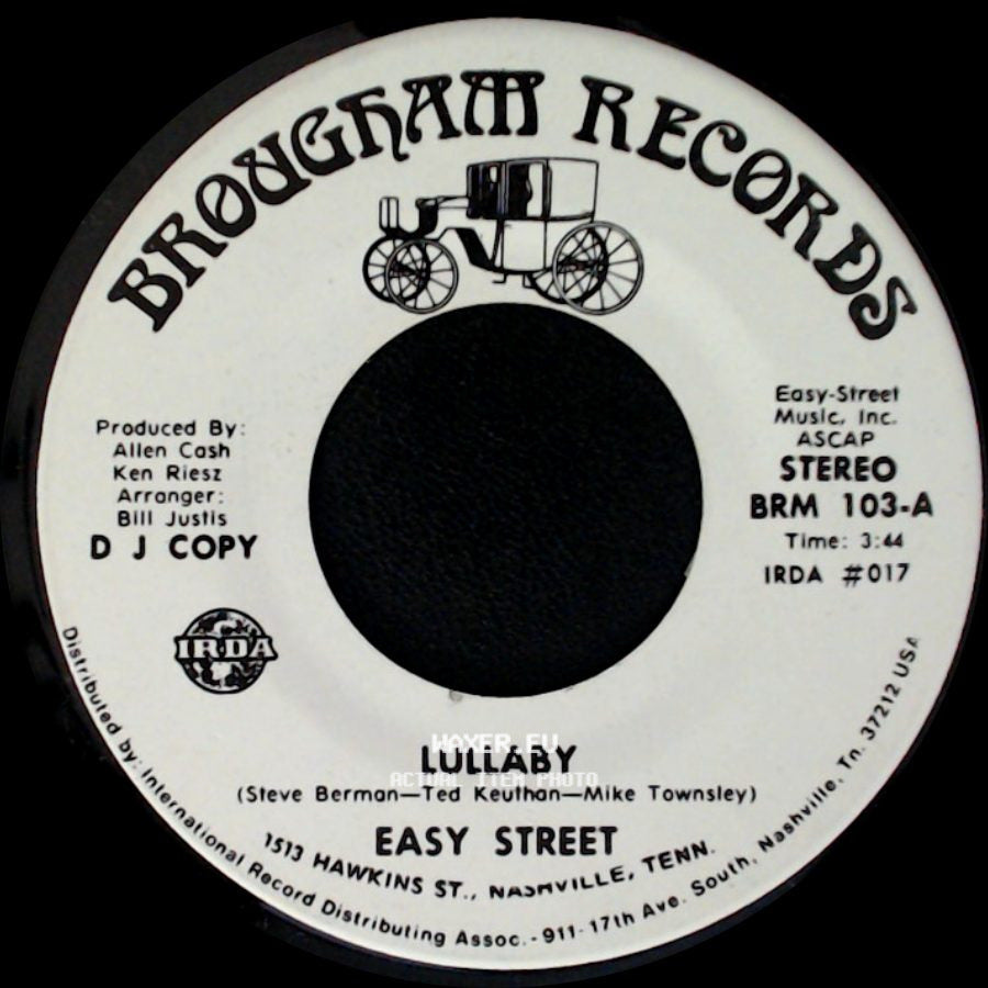 Easy Street - Lullaby / Lullaby side A