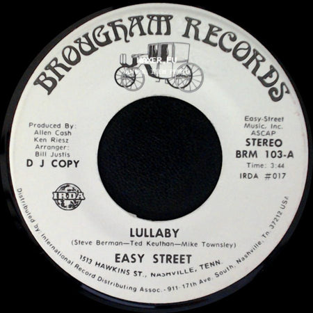 Easy Street - Lullaby / Lullaby side B