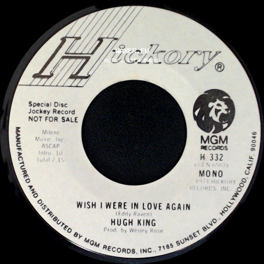 Hugh King - Wish I Were In Love Again / Our Sun Shines At Night side A