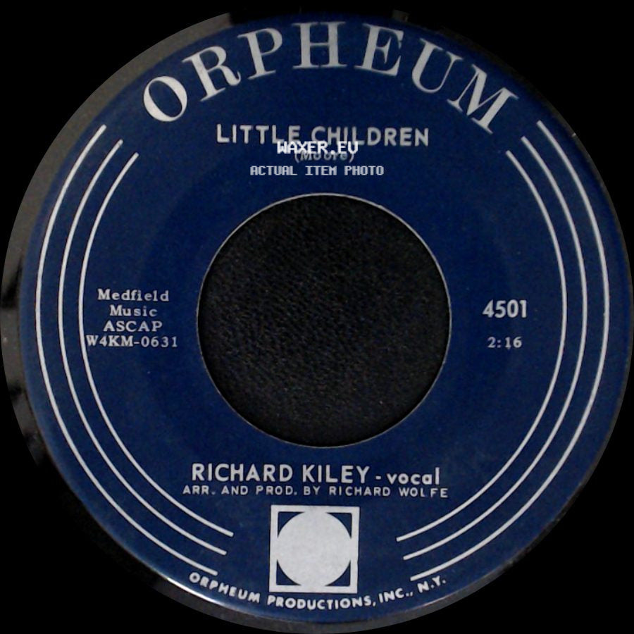 Richard Kiley - September Song / Little Children side B