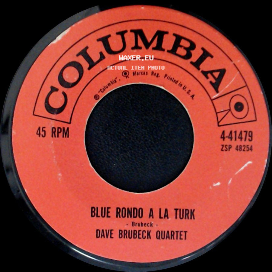 Dave Brubeck Quartet - Blue Rondo A La Turk / Take Five side A