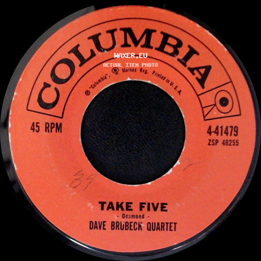 Dave Brubeck Quartet - Blue Rondo A La Turk / Take Five side B