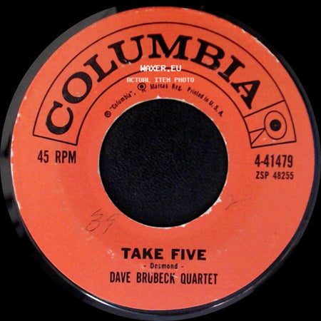 Dave Brubeck Quartet - Blue Rondo A La Turk / Take Five side B