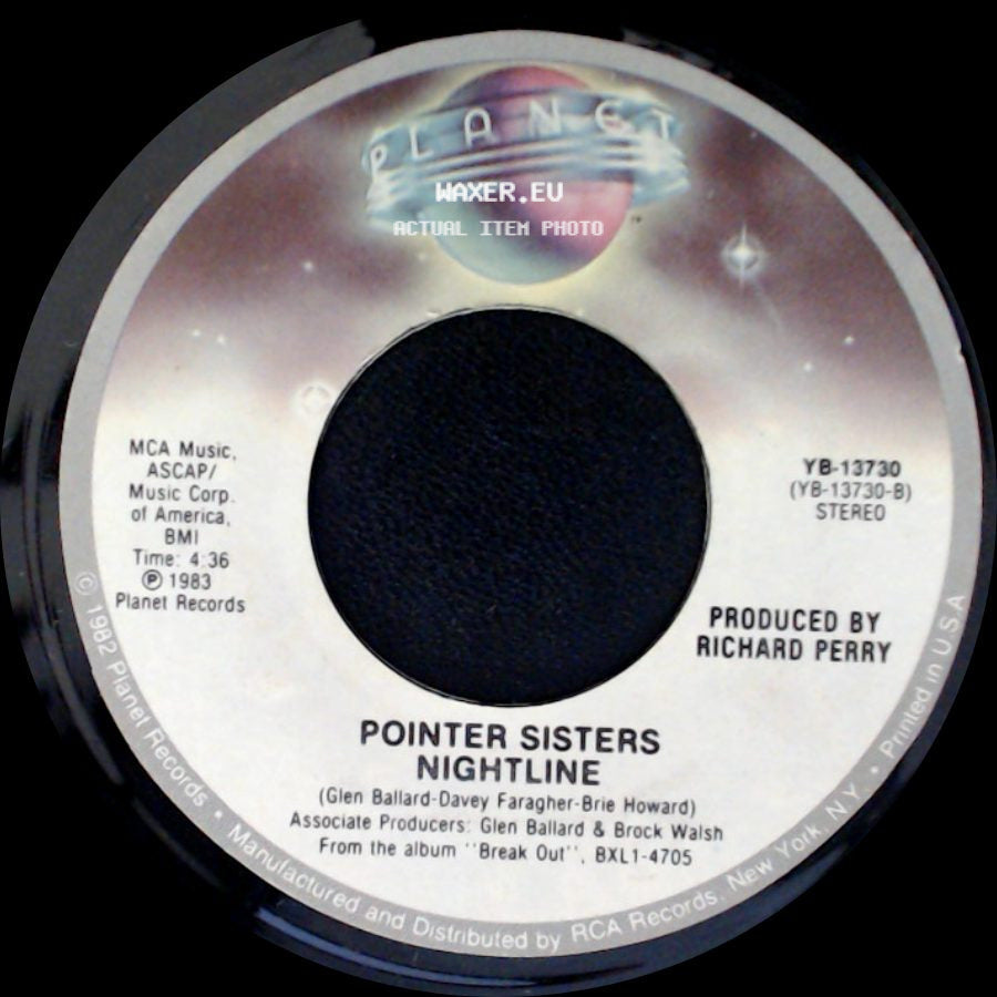 Pointer Sisters - Nightline / Automatic side A