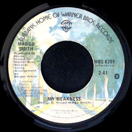 Margo Smith - My Weakness / I'd Rather Have A Heart Abused side A