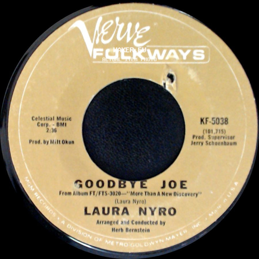 Laura Nyro - Goodbye Joe / Billie's Blues side A