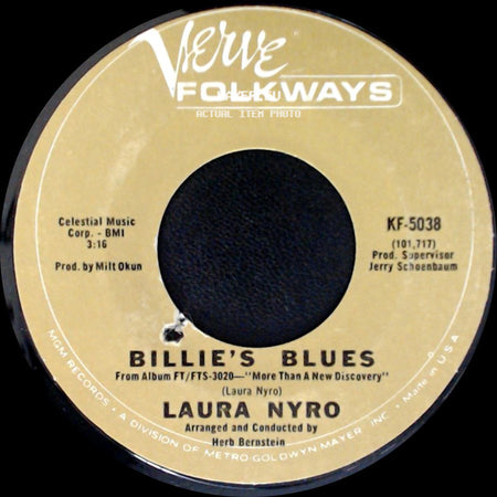 Laura Nyro - Goodbye Joe / Billie's Blues side B