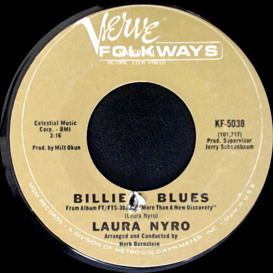 Laura Nyro - Billie Blues / Goodbye Joe side A