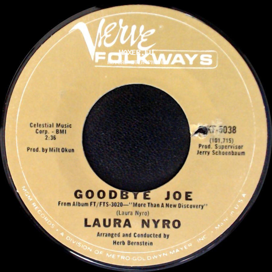 Laura Nyro - Billie Blues / Goodbye Joe side B