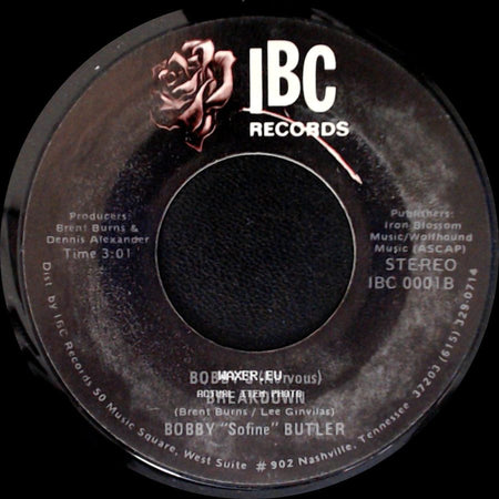 Bobby 'sofine' Butler - Bobby's (Nervous) Breakdown / Cheaper Crude Or No More Food side A