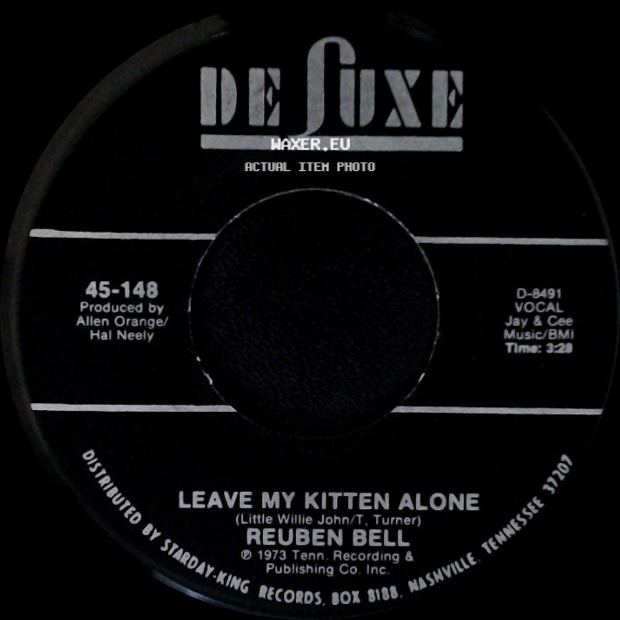 Reuben Bell - All The Time / Leave My Kitten Alone side B
