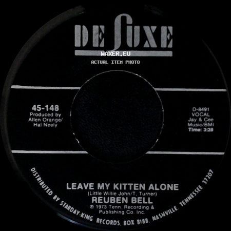 Reuben Bell - All The Time / Leave My Kitten Alone side B