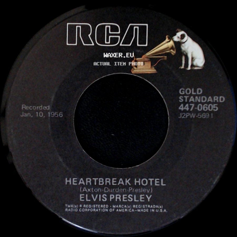 Elvis Presley - Heartbreak Hotel / I Was The One side A