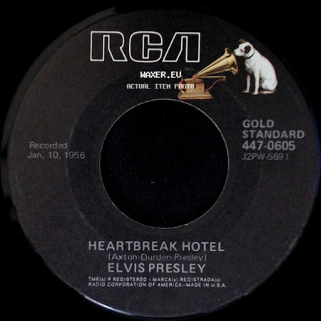 Elvis Presley - Heartbreak Hotel / I Was The One side A
