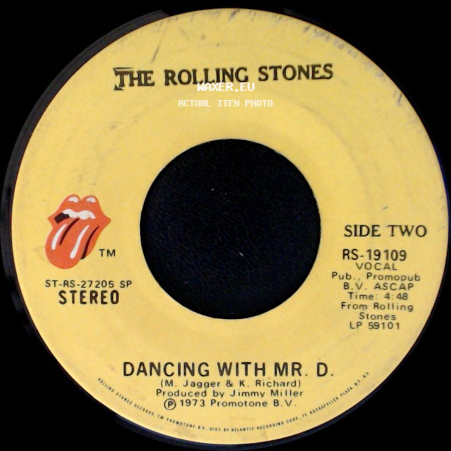 The Rolling Stones - Doo Doo Doo Doo Doo (Heartbreaker) / Dancing With Mr. D. side B