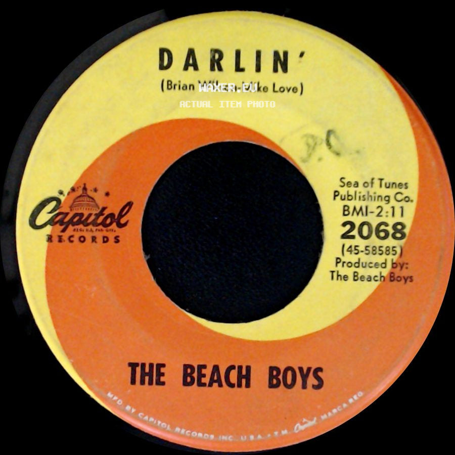 The Beach Boys - Darlin' / Here Today side A