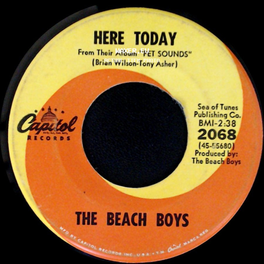 The Beach Boys - Darlin' / Here Today side B