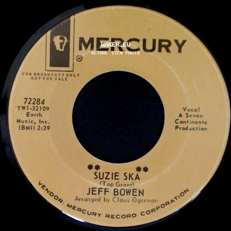Jeff Bowen - Suzie Ska / Day-O (The Banana Boat Song) side A