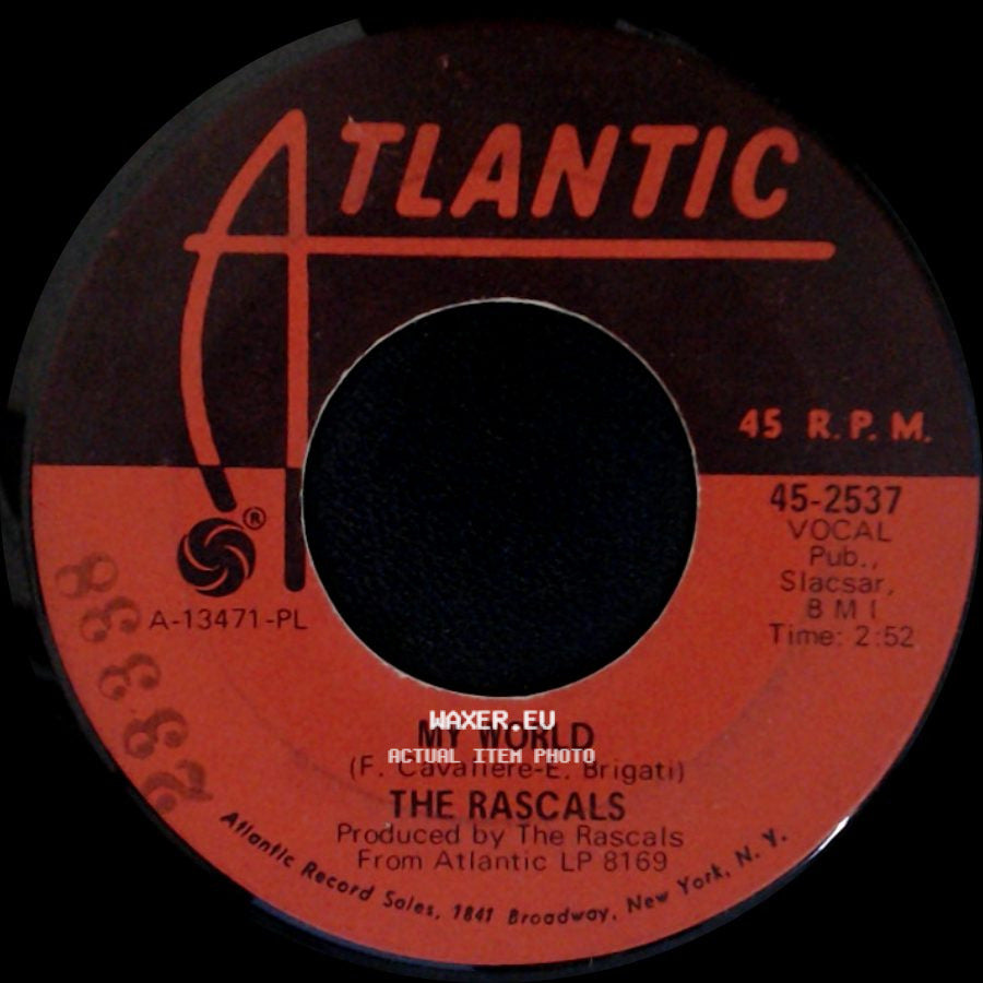 The Rascals - My World / People Got To Be Free side A