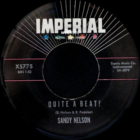 Sandy Nelson - Quite A Beat! / Let There Be Drums side A