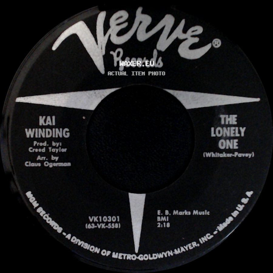 Kai Winding - The Lonely One / The Ice Cream Man side A
