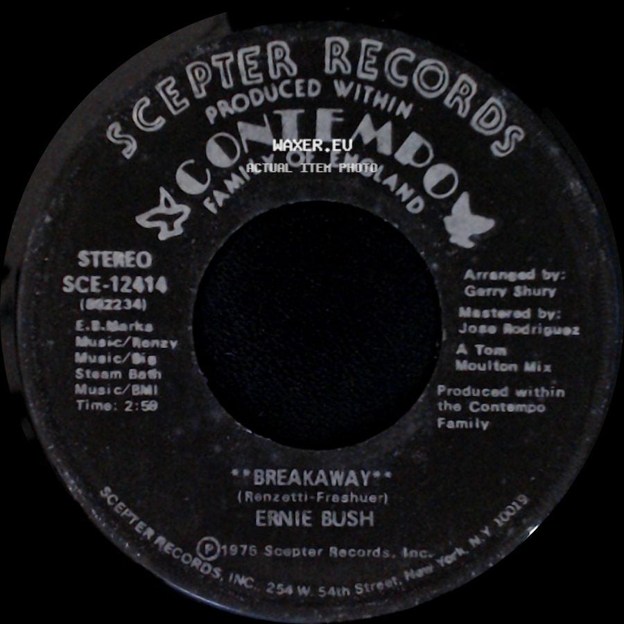Ernie Bush - Breakaway / Breakaway (Disco Version) side A