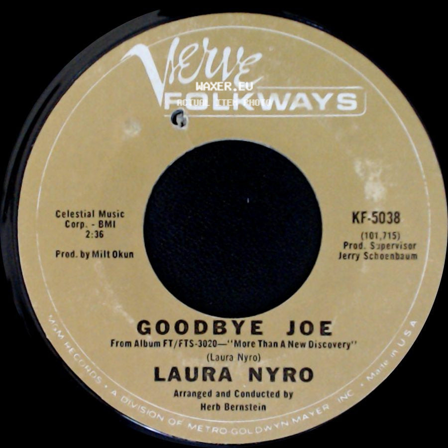 Laura Nyro - Billie's Blues / Goodbye Joe side B