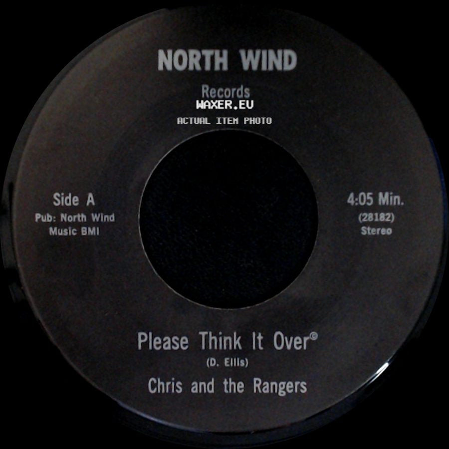 Chris And The Rangers - Please Think It Over / Sing Me A Tune side A