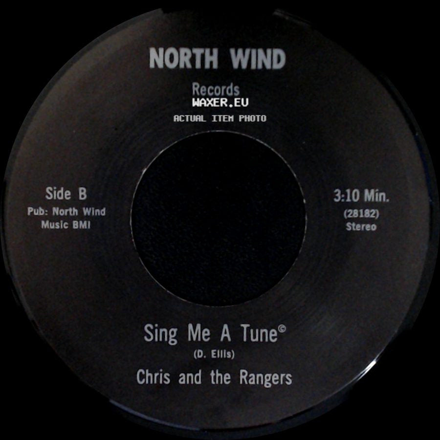 Chris And The Rangers - Please Think It Over / Sing Me A Tune side B