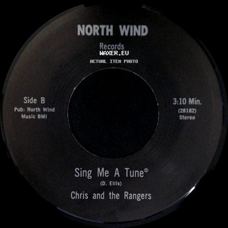 Chris And The Rangers - Please Think It Over / Sing Me A Tune side B
