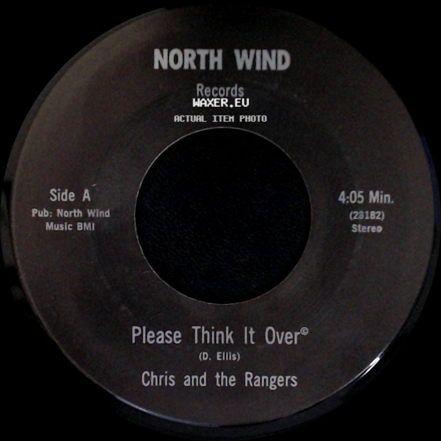 Chris And The Rangers - Please Think It Over / Sing Me A Tune side A