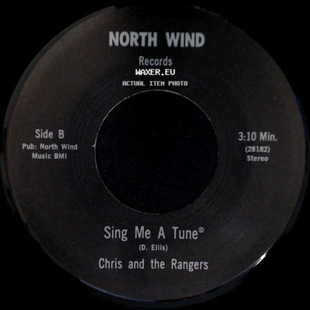 Chris And The Rangers - Please Think It Over / Sing Me A Tune side B