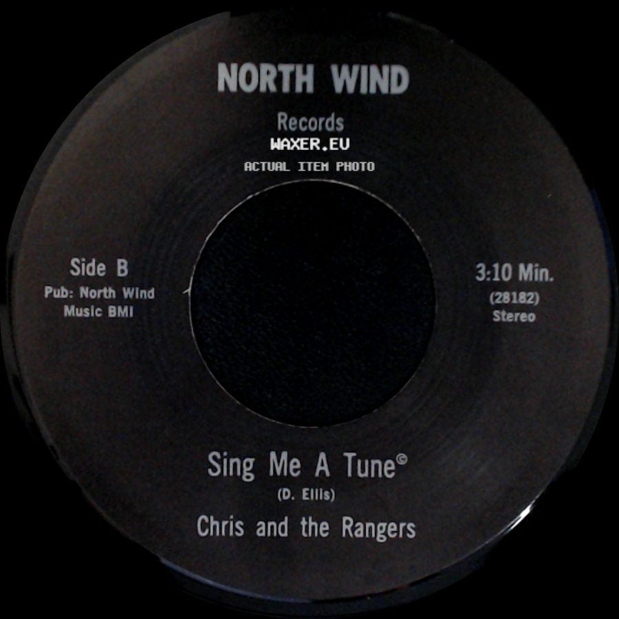 Chris And The Rangers - Please Think It Over / Sing Me A Tune side B
