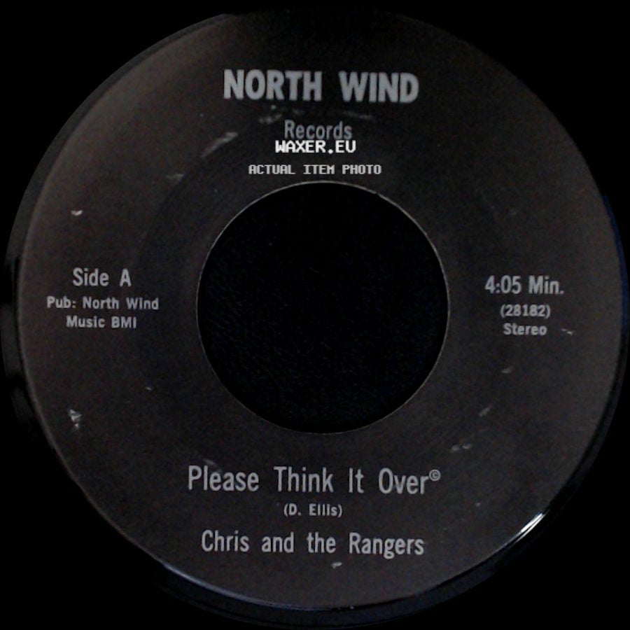 Chris And The Rangers - Please Think It Over / Sing Me A Tune side A
