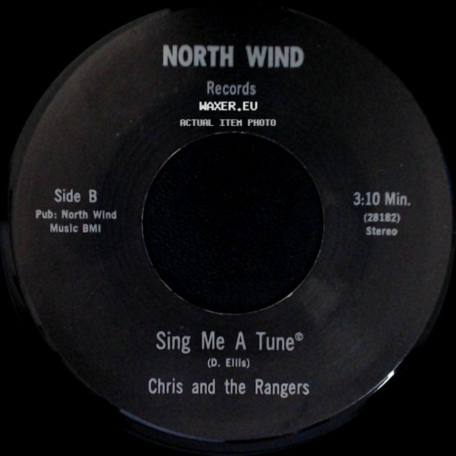Chris And The Rangers - Please Think It Over / Sing Me A Tune side B