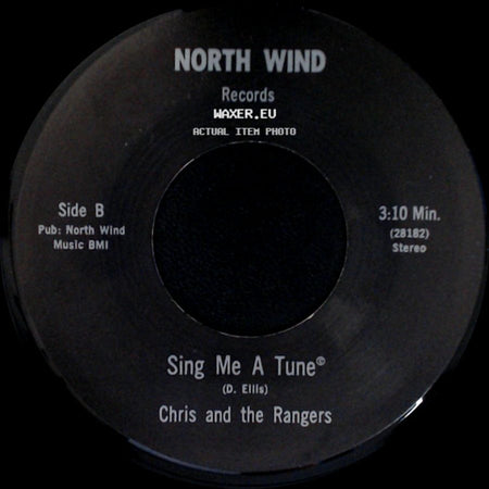 Chris And The Rangers - Please Think It Over / Sing Me A Tune side B