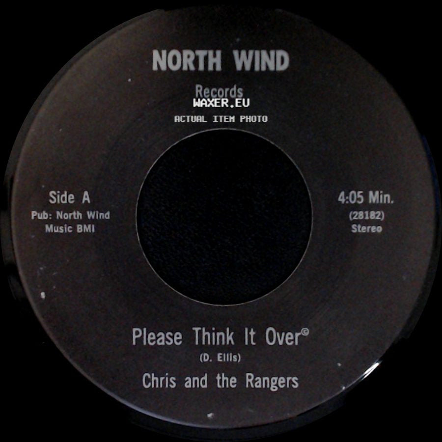 Chris And The Rangers - Please Think It Over / Sing Me A Tune side A