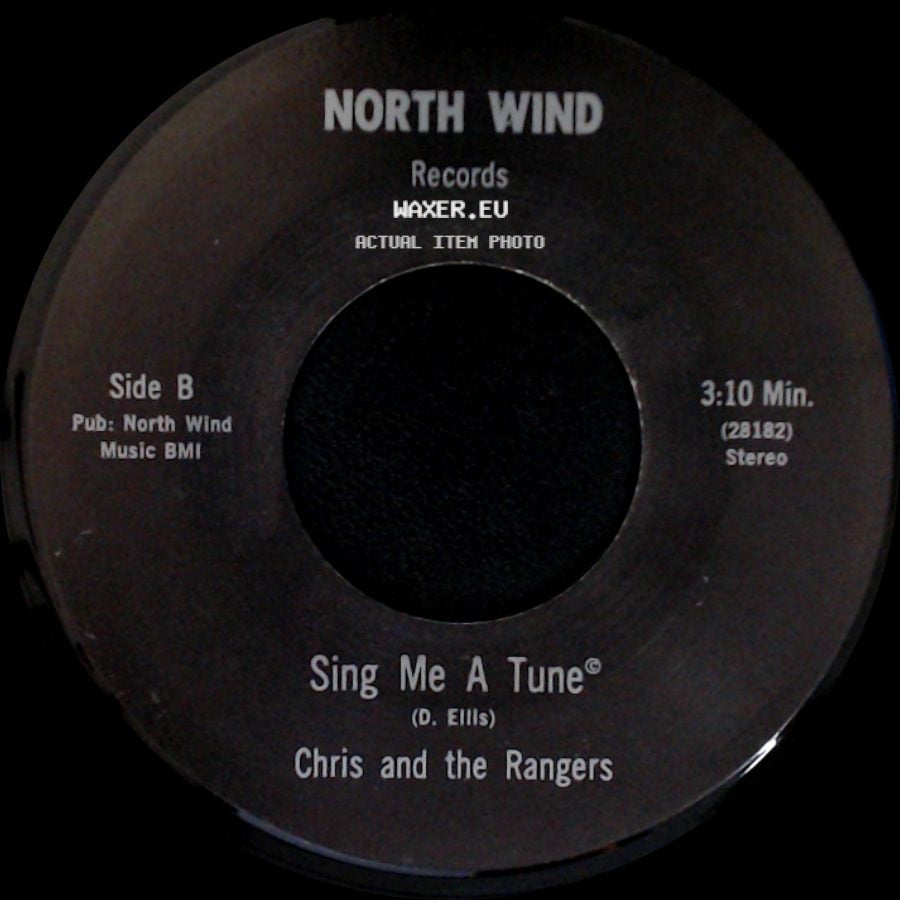Chris And The Rangers - Please Think It Over / Sing Me A Tune side B