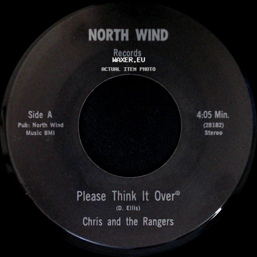 Chris And The Rangers - Please Think It Over / Sing Me A Tune side A