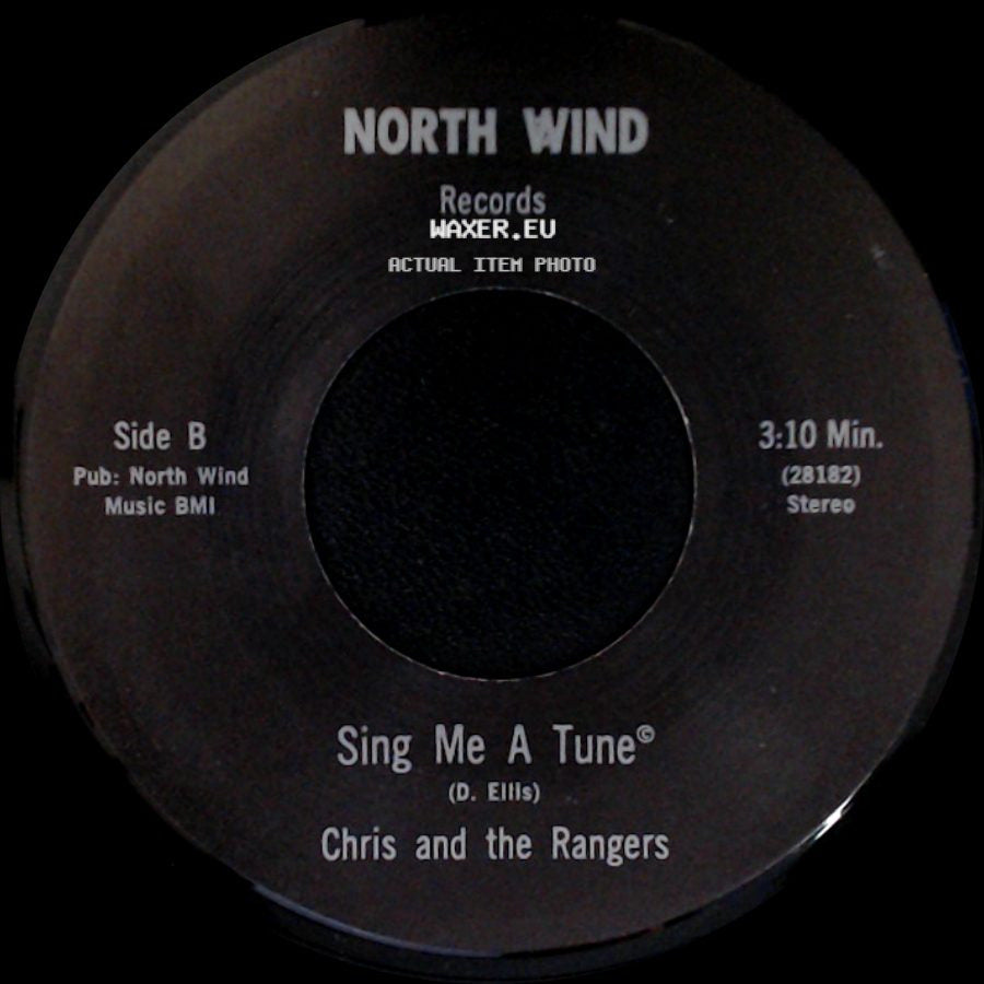 Chris And The Rangers - Please Think It Over / Sing Me A Tune side B