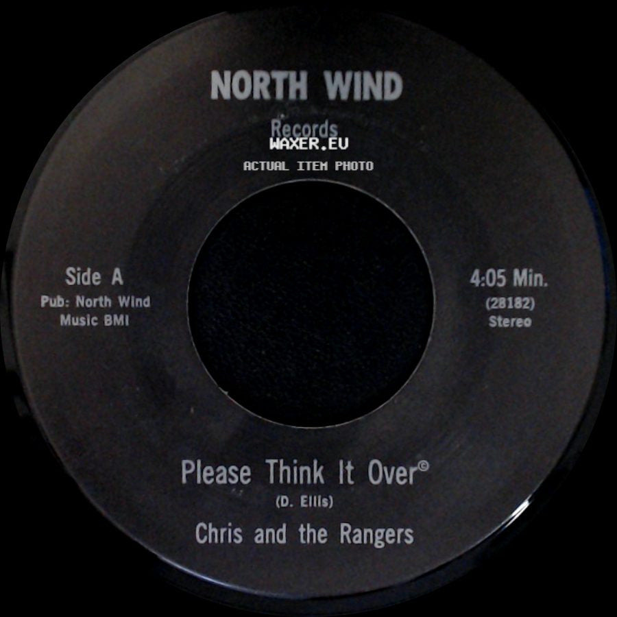 Chris And The Rangers - Please Think It Over / Sing Me A Tune side A