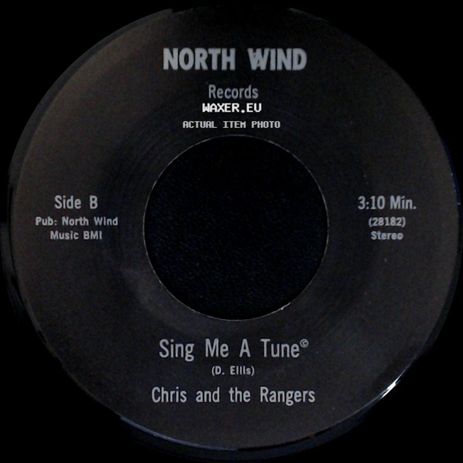 Chris And The Rangers - Please Think It Over / Sing Me A Tune side B
