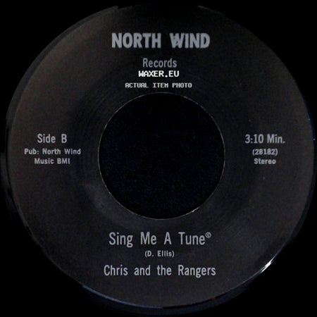 Chris And The Rangers - Please Think It Over / Sing Me A Tune side B