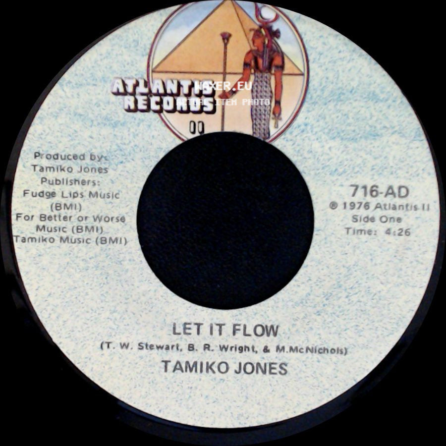 Tamiko Jones - Let It Flow / Cloudy side A