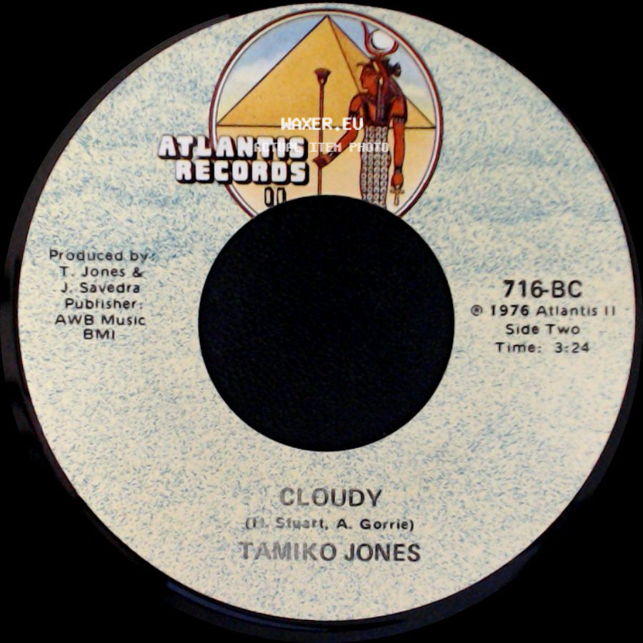 Tamiko Jones - Let It Flow / Cloudy side B