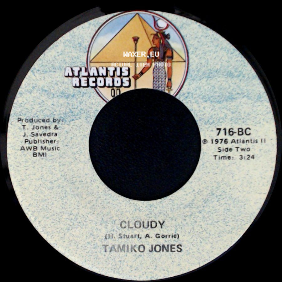 Tamiko Jones - Let It Flow / Cloudy side B