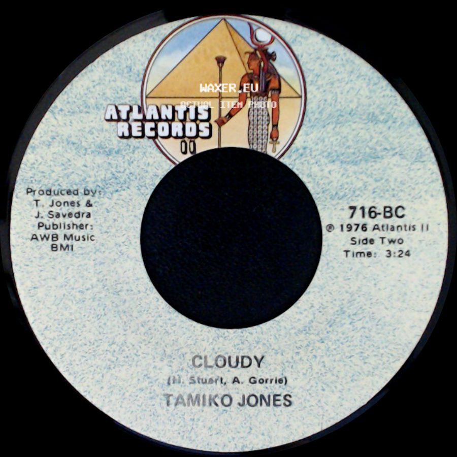 Tamiko Jones - Let It Flow / Cloudy side B