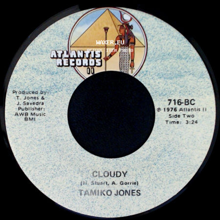Tamiko Jones - Let It Flow / Cloudy side B