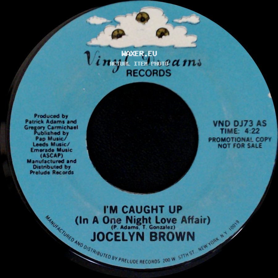 Jocelyn Brown - I'm Caught Up (In A One Night Love Affair) / I'm Caught Up (In A One Night Love Affair) side A